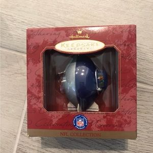 NFL Cowboys Football Hallmark Keepsake Ornament